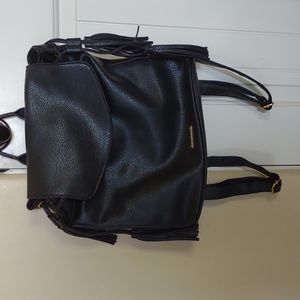 Faux Leather Rampage Backpack